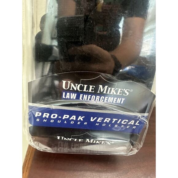 NEW Uncle Mike’s 4” REVOLVER Pro-Pak Vertical Shoulder Holster RIGHT #2 MSRP $65 - Picture 5 of 5